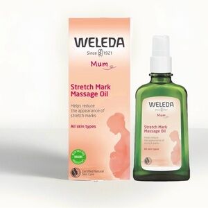 Weleda Stretch Mark Massage Oil 3,4floz/100ml For Pregnant Women Mother Exp 6/26